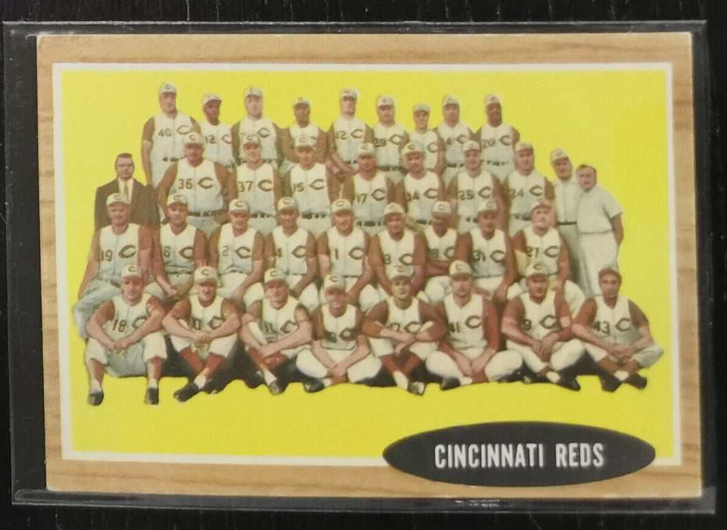 1962 Topps Cincinati Reds - 1961 #465 Baseball Card VG-EX