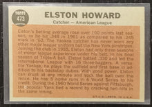 Load image into Gallery viewer, 1962 Topps Elston Howard #473 Baseball Card VG-EX
