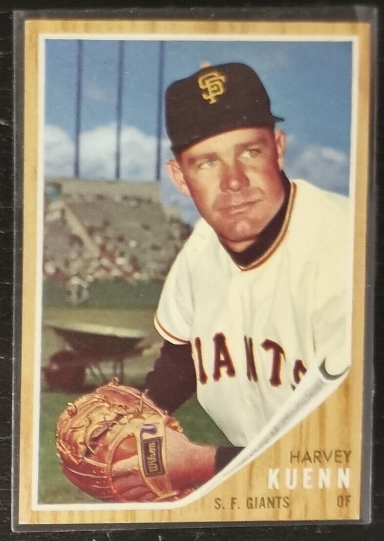 1962 Topps Harvey Kuenn #480 Baseball Card VG-EX