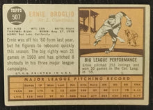 Load image into Gallery viewer, 1962 Topps Ernie Broglio #507 Baseball Card VG-EX

