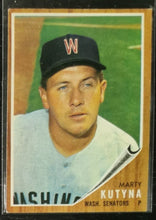 Load image into Gallery viewer, 1962 Topps Marty Kutyna #566 Baseball Card VG-EX
