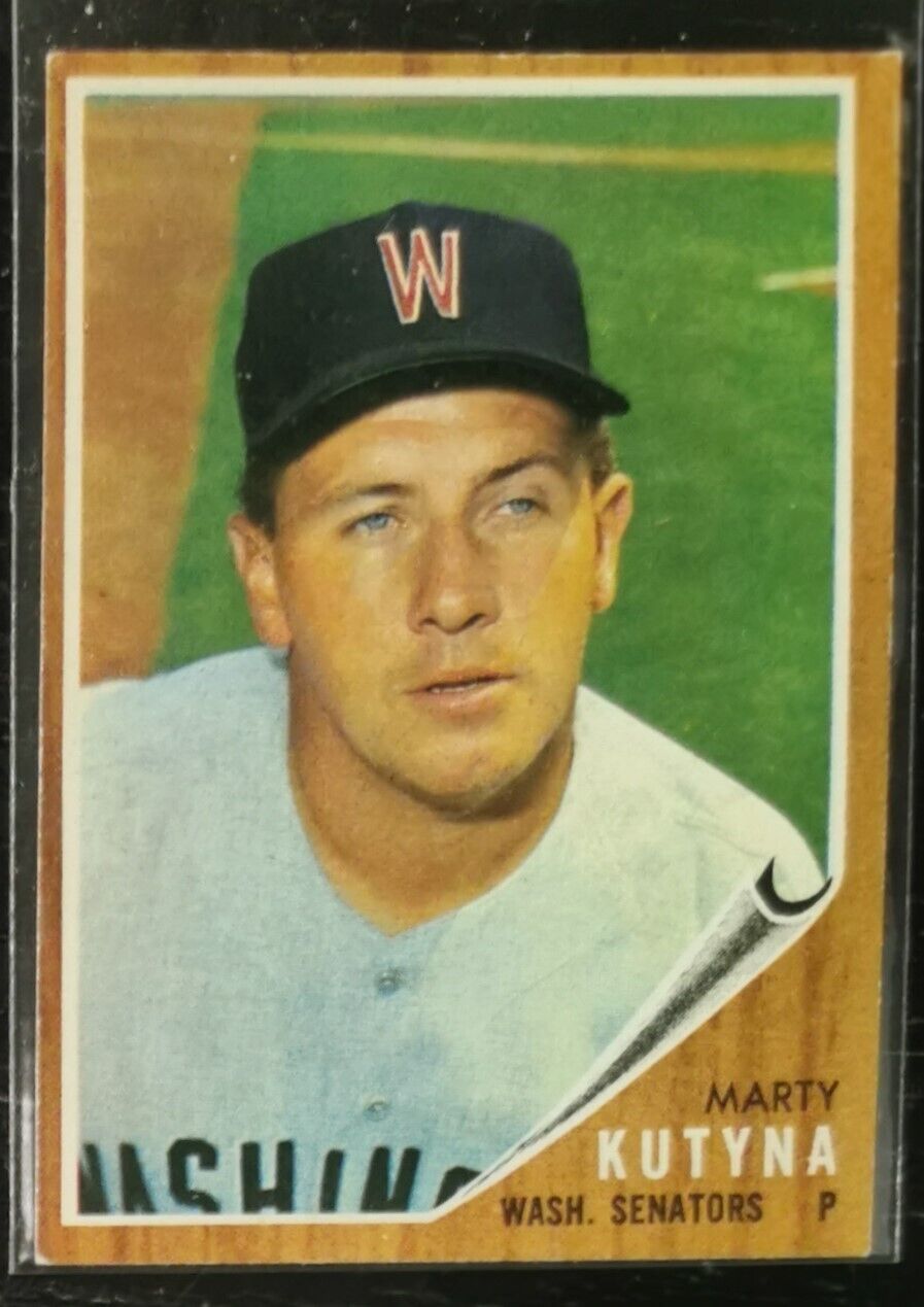 1962 Topps Marty Kutyna #566 Baseball Card VG-EX