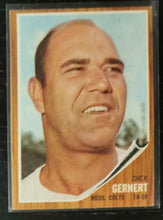 Load image into Gallery viewer, 1962 Topps Dick Gernert #536 Baseball Card VG-EX

