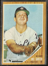 Load image into Gallery viewer, 1962 Topps Bobby Del Greco #548 Baseball Card VG-EX
