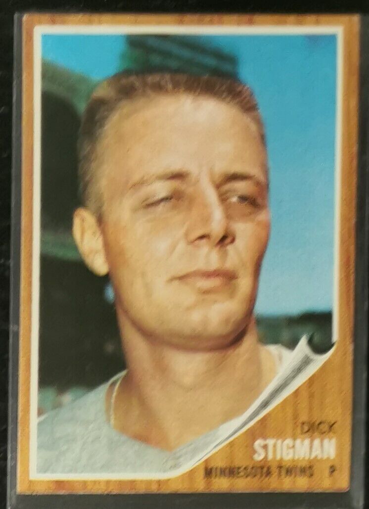 1962 Topps Dick Stigman #532 Baseball Card VG-EX