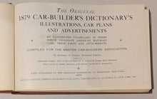 Load image into Gallery viewer, 1879 Car Builder&#39;s Dictionary&#39;s Simmons-Boardman
