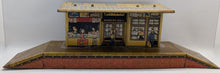 Load image into Gallery viewer, Vintage Train Tinplate Station - Brimtoy - Mettoy - Tri-ang
