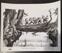 Load image into Gallery viewer, Snow White and the Seven Dwarfs Original Still 8x10 Walt Disney 1970 Release x 4
