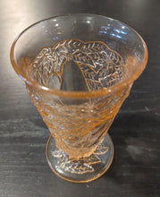 Load image into Gallery viewer, Avocado Pink Tumbler By Indiana Depression Sweet Pear Glass x 2
