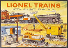 Load image into Gallery viewer, Original 1956 Lionel Train Magne Traction 39 Page Catalog
