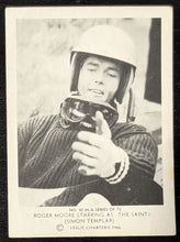 Load image into Gallery viewer, 1966 Roger Moore The Saint San Portex Card #47 in a series of 72

