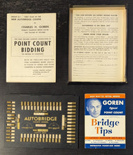 Load image into Gallery viewer, 1950s Auto Bridge Pocket Model Vintage Bridge Game With Manual
