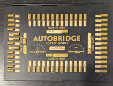 Load image into Gallery viewer, 1950s Auto Bridge Pocket Model Vintage Bridge Game With Manual
