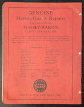 Load image into Gallery viewer, 1955 MASSEY HARRIS 44 Special TRACTORS Original Instruction Book G , K , LP
