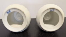 Load image into Gallery viewer, Vintage AK Kaiser 655 Porcelain White Bisque Floral Candle Holders x 2
