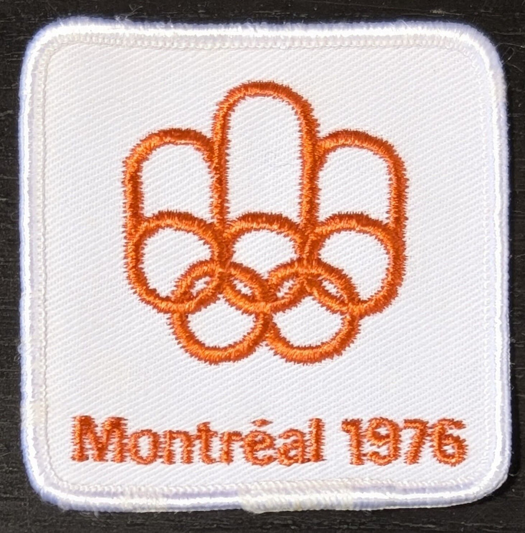 1976 NHL Jersey Patch Worn By Stanley Cup Champion Montreal Canadiens Team (B)
