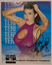 Load image into Gallery viewer, Teri Weigel Signed Autograph 8 x 10 Photo Postcard

