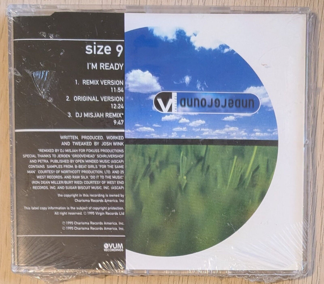 I'm Ready by Size 9 (CD, 1995)