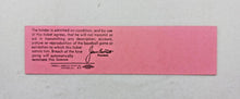 Load image into Gallery viewer, 1967 Pittsburgh Pirates Rain Check Full Mint Baseball Ticket
