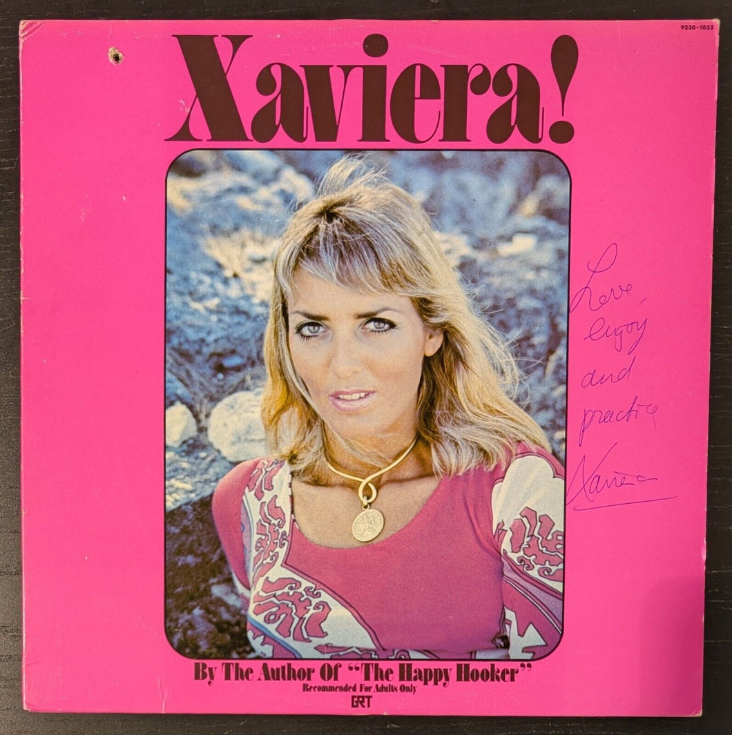 Xaviera! by Xaviera Hollander (1973, Vinyl LP) SIGNED