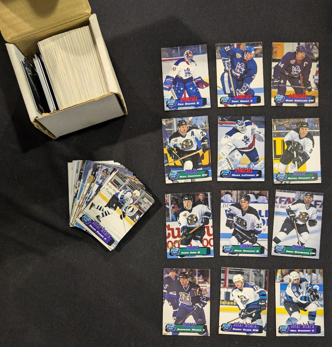 1995-96 Edge Ice Series One Inaugural Edition Hockey Card Select Set + Inserts