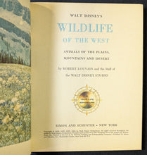 Load image into Gallery viewer, 1958 Walt Disney&#39;s Wildlife of the West by Robert Louvain
