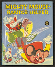 Load image into Gallery viewer, Mighty Mouse, Santa&#39;s Helper by Felix Sutton (1955 , Wonder Book)
