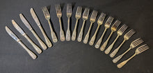 Load image into Gallery viewer, Vintage Knife And Fork Lot of 17
