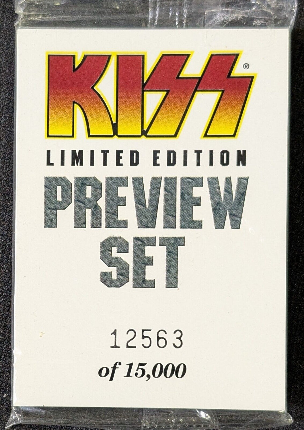 1997 KISS Limited Edition Preview Set 12563 of 15000 SEALED