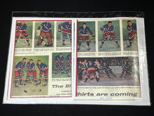 Load image into Gallery viewer, Jan 25, 1959: Vintage New York Rangers Hockey Newspaper Scrap Cutoff
