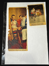 Load image into Gallery viewer, Lot of 2 - Dec 20, 1955: Vintage New York Rangers Hockey Newspaper Scrap Cutoff
