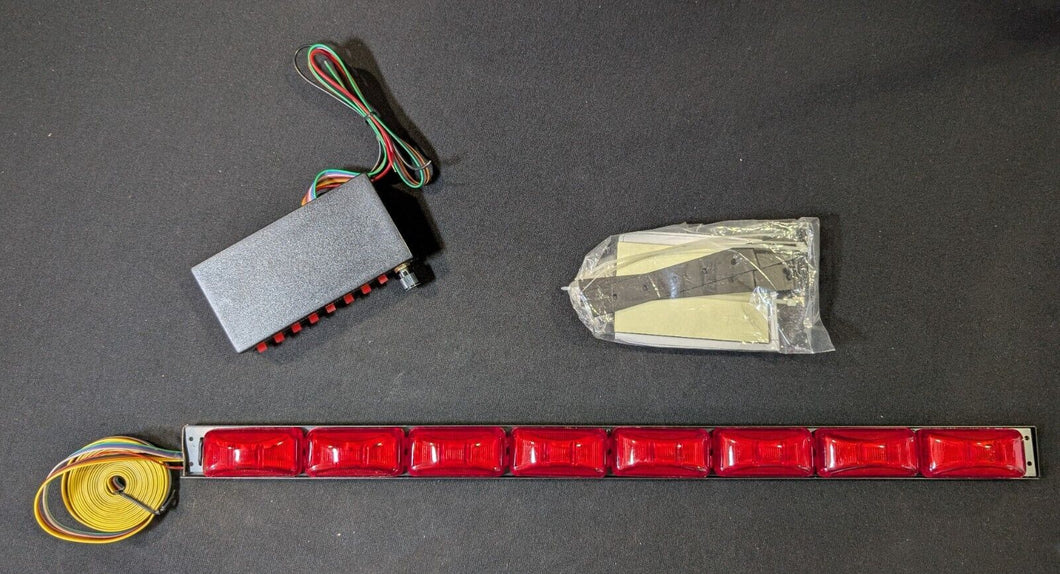 N.O J.C Whitney Co. Red Lighted Knight Rider Light Set 2