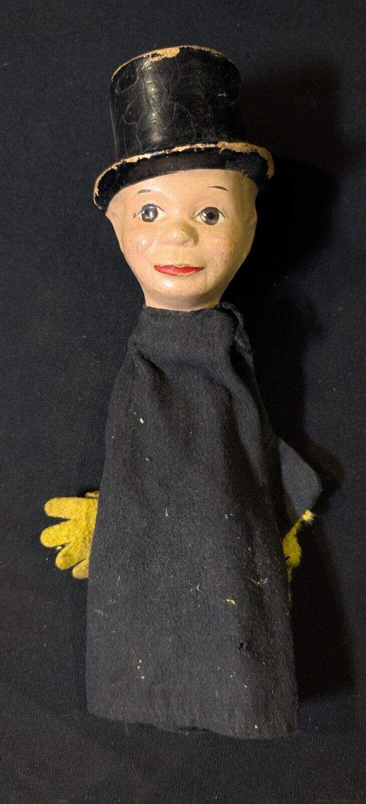 A 1930's Charlie McCarthy Hand Puppet