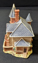 Load image into Gallery viewer, Miniature Cottage Figurine with Turrets
