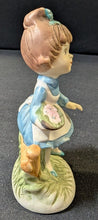 Load image into Gallery viewer, Girl Figurine with Flower Basket
