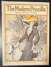 Load image into Gallery viewer, The Modern Priscilla Magazine - March 1911 - Spring Fashion Issue - Woman &amp; Dogs
