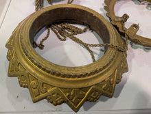 Load image into Gallery viewer, 1872 Ornate Hanging Oil Lamp Frame Parts
