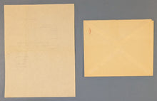 Load image into Gallery viewer, 1964 David Ben-Gurion Secretary Letter &amp; Envelope Israel - Signed by Malka Liff
