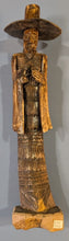 Load image into Gallery viewer, Hand Carved Wood Figurine - Man in Hat - Folk Art
