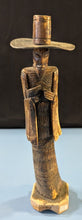 Load image into Gallery viewer, Hand Carved Wood Figurine - Man in Hat - Folk Art
