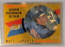 Load image into Gallery viewer, 2009 Topps Heritage Chrome Baseball Card - Matt LaPorta - CHR165
