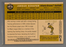 Load image into Gallery viewer, 2009 Topps Heritage Chrome Baseball Rookie Card - Jordan Schafer - CHR186 (B)
