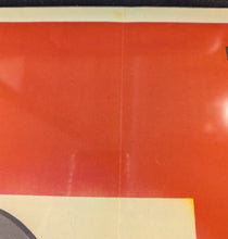 Load image into Gallery viewer, Original WWII Propaganda Poster &quot;He&#39;s Fighting For You&quot; US Soldier M1 Helmet WW2
