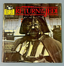 Load image into Gallery viewer, Star Wars Return of the Jedi Read-Along Book and Record 455 33 1/3 RPM
