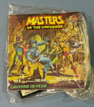 Load image into Gallery viewer, Masters of the Universe Caverns of Fear Talking Story Book w/ Cassette
