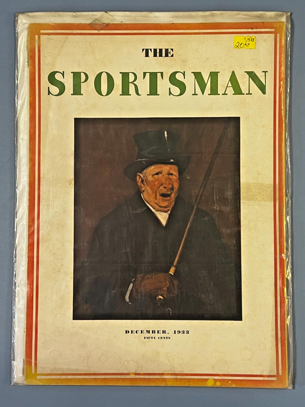The Sportsman Magazine December 1933