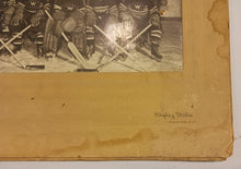 Load image into Gallery viewer, Vintage Hockey Team Cabinet Photo 13 1/2&quot; x 13&quot; with frame by Hinpley Studio
