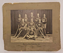 Load image into Gallery viewer, 1916 Pre School CPCU Hockey Team Cabinet Photo 18&quot; x 15&quot; with frame
