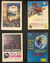 Load image into Gallery viewer, Lot of 4 Vintage Autocar &amp; The Motor Car Magazines 1950s 1960s
