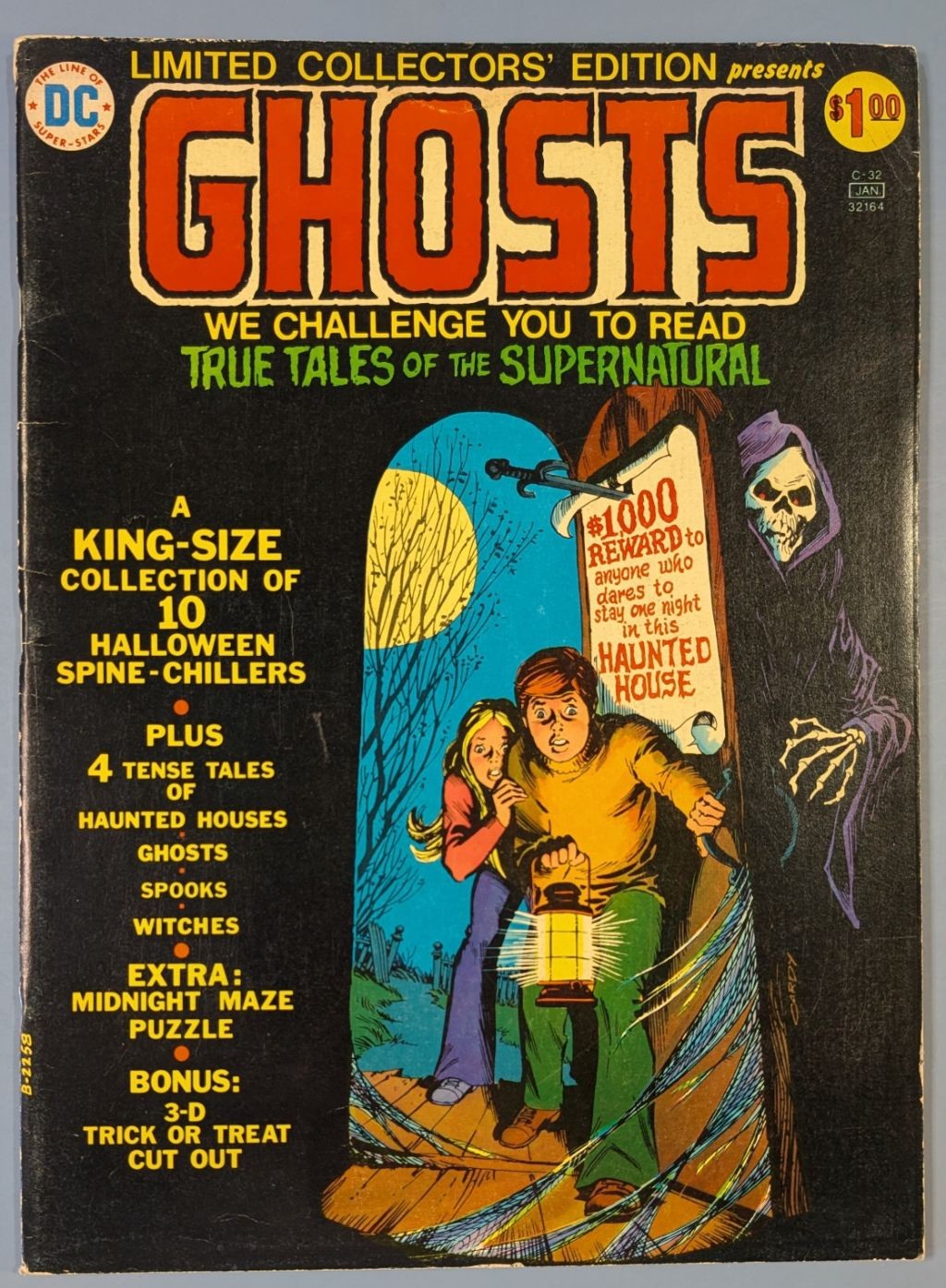DC Comics Ghosts Limited Collectors' Edition C-32 Comic Book (Jan 1975)